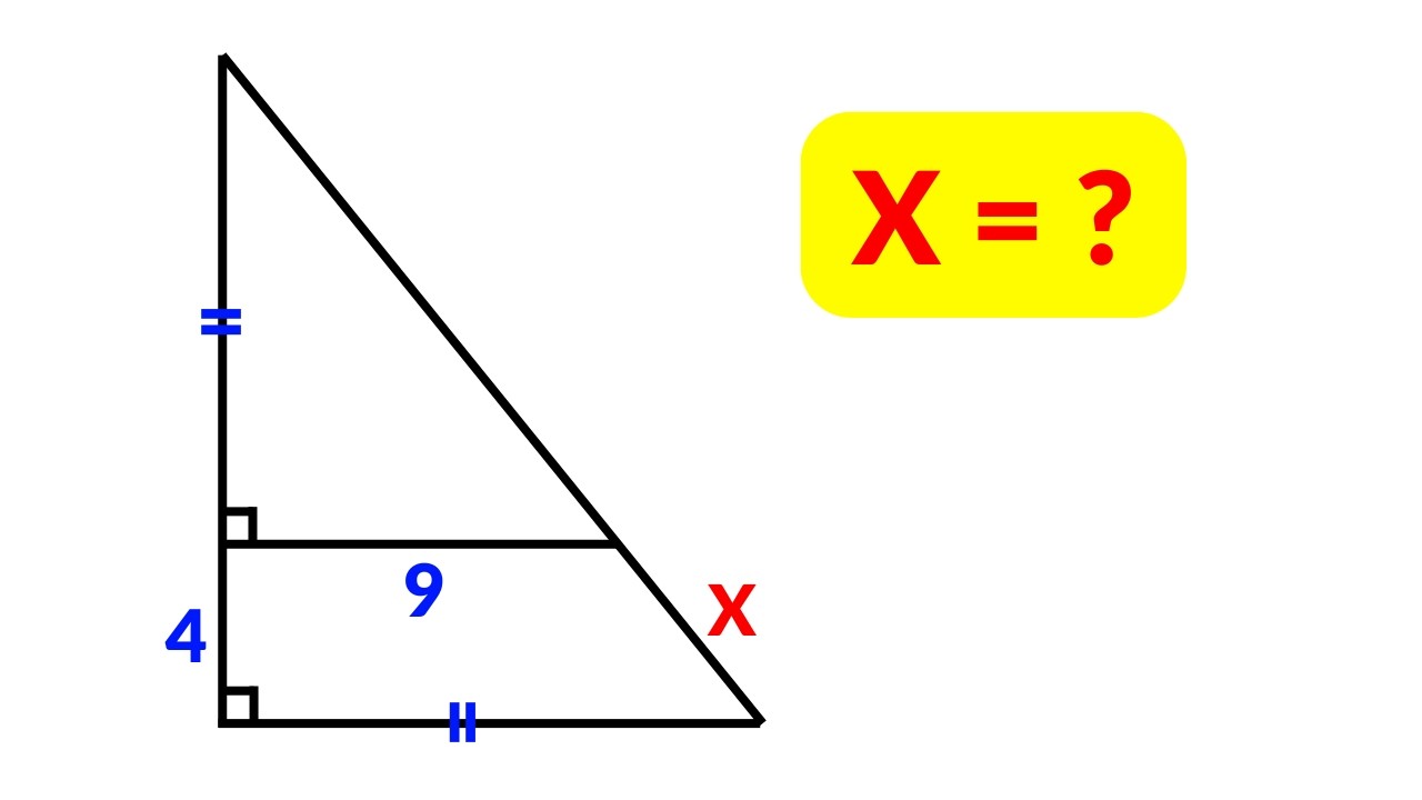 A Satisfying Geometry Problem - YouTube