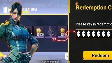New Redeem code in call of duty mobile|Codm November 2021