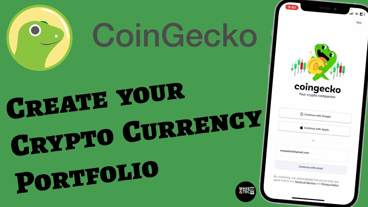 Create Your First Crypto Portfolio on CoinGecko (iOS) – Full Guide 2025