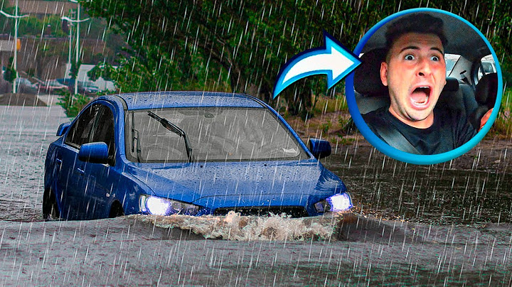 NOSSO CARRO QUASE FOI LEVADO PELA TEMPESTADE!