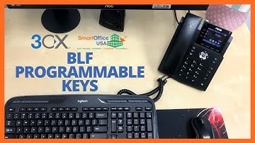 3CX Training: BLF Programmable Keys
