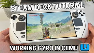 Steam Deck - How To Get Native Gyro Working For Games In CEMU