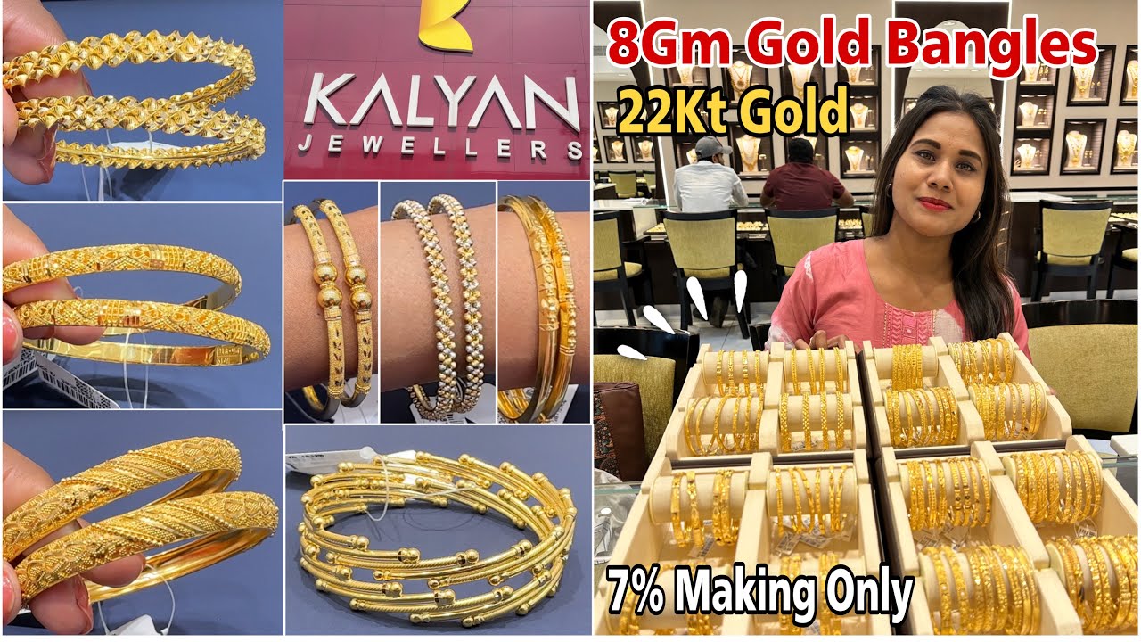 Malabar Gold Bracelet & Kada Bangles Designs Starts Just 1.68Gm😳| Gold  Kada Bangles| Gold Bracelets - YouTube