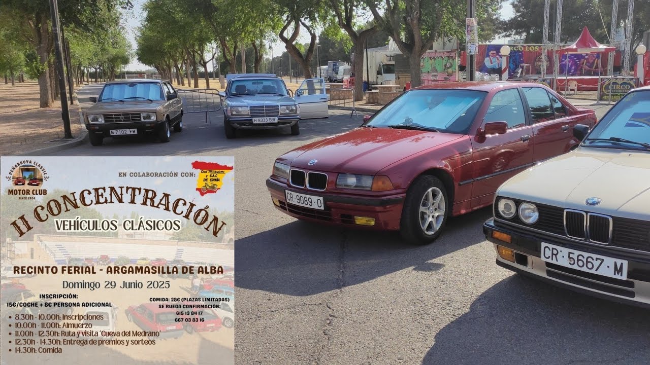 II CONCENTRACION VEHICULOS CLASICOS ARGAMASILLA DE ALBA