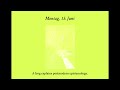Montag, 15. Juni | CALENDAR PIECES by Sven Hinz