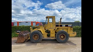 Details Caterpillar 950F wheel loader demonstration 1991 Update