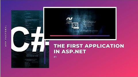 How to Create First Web Application in Asp.net Webform