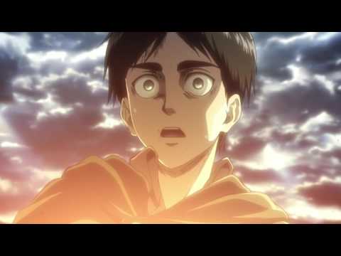 Attack On Titan Season 2 English Dub - Reiner x Bertholdt's Transformation