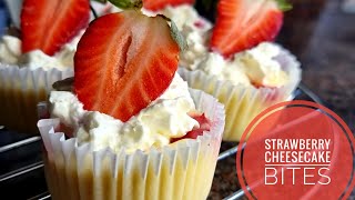 SUGAR FREE STRAWBERRY CHEESECAKE BITES / ЯГОДОВ ЧИЙЗКЕЙК МУС БЕЗ ЗАХАР