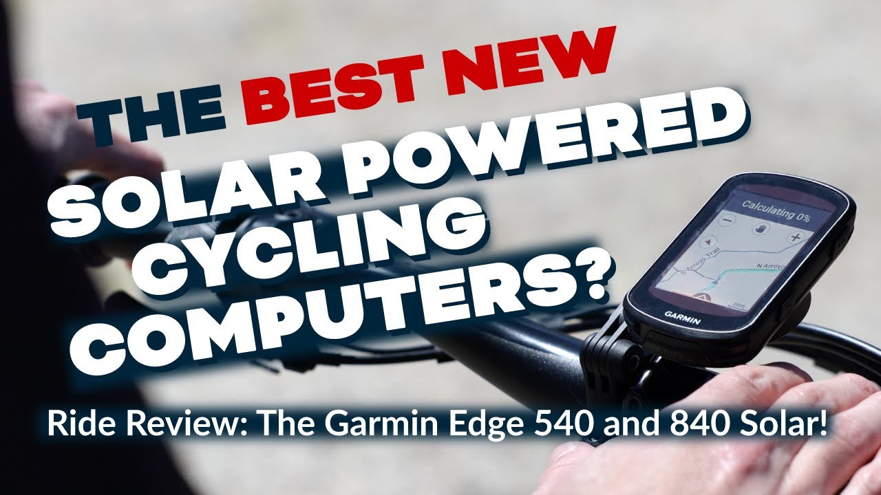 Garmin Edge 840 Solar Bike Computer