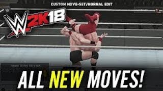 WWE 2K18- ALL NEW MOVES ADDED!! (WWE2K18 OFICIAL GAMEPLAY)! screenshot 2