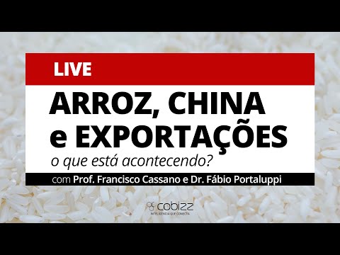 Arroz, China e Exportações