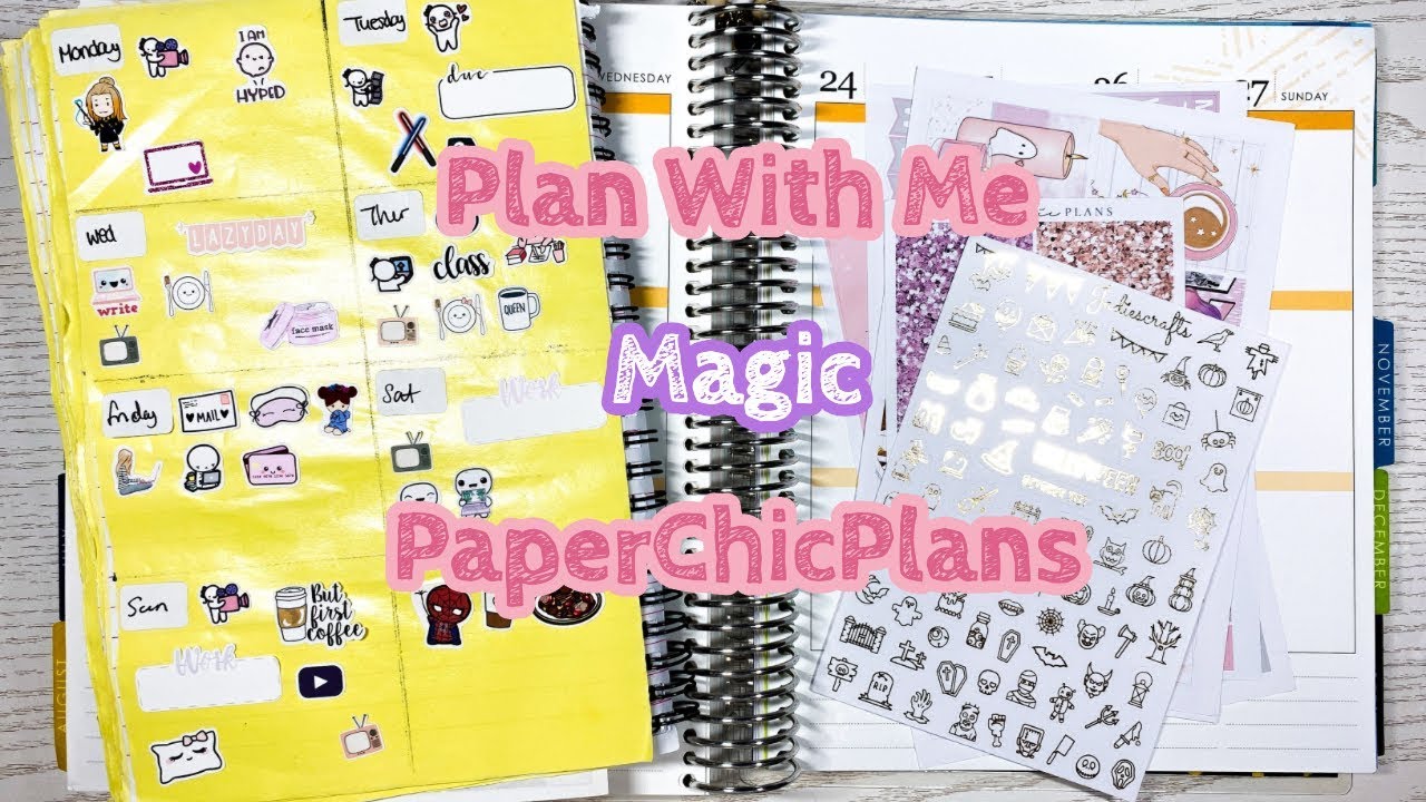 Plan With Me - Magic (PaperChicPlans)