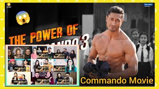 COMMANDO 3 | The Power of Commando 3 | Vidyut Jammwal | Fight Sceneb Reaction Mashup!