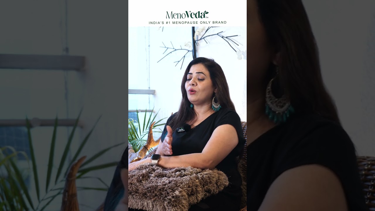 Menopause podcast style video