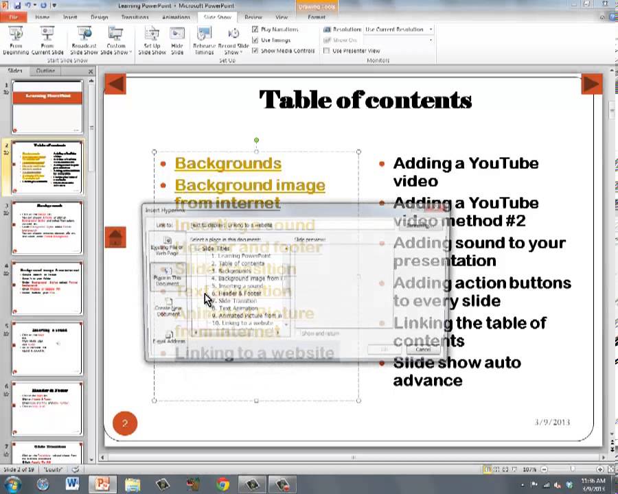 creating tables of contents in kindle textbook creator