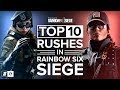 Top 10 Rushes in Rainbow 6 Siege