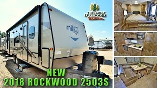 New 2018 Murphy bed Model ROCKWOOD 2503S Kitchen Slide Travel Trailer RV