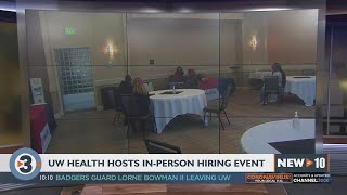 UW Health holds hiring event