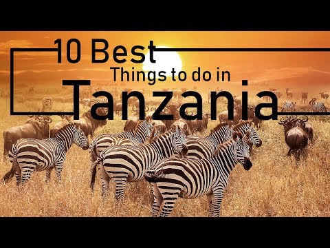 Video: Hal Terbaik yang Dapat Dilakukan di Tanzania