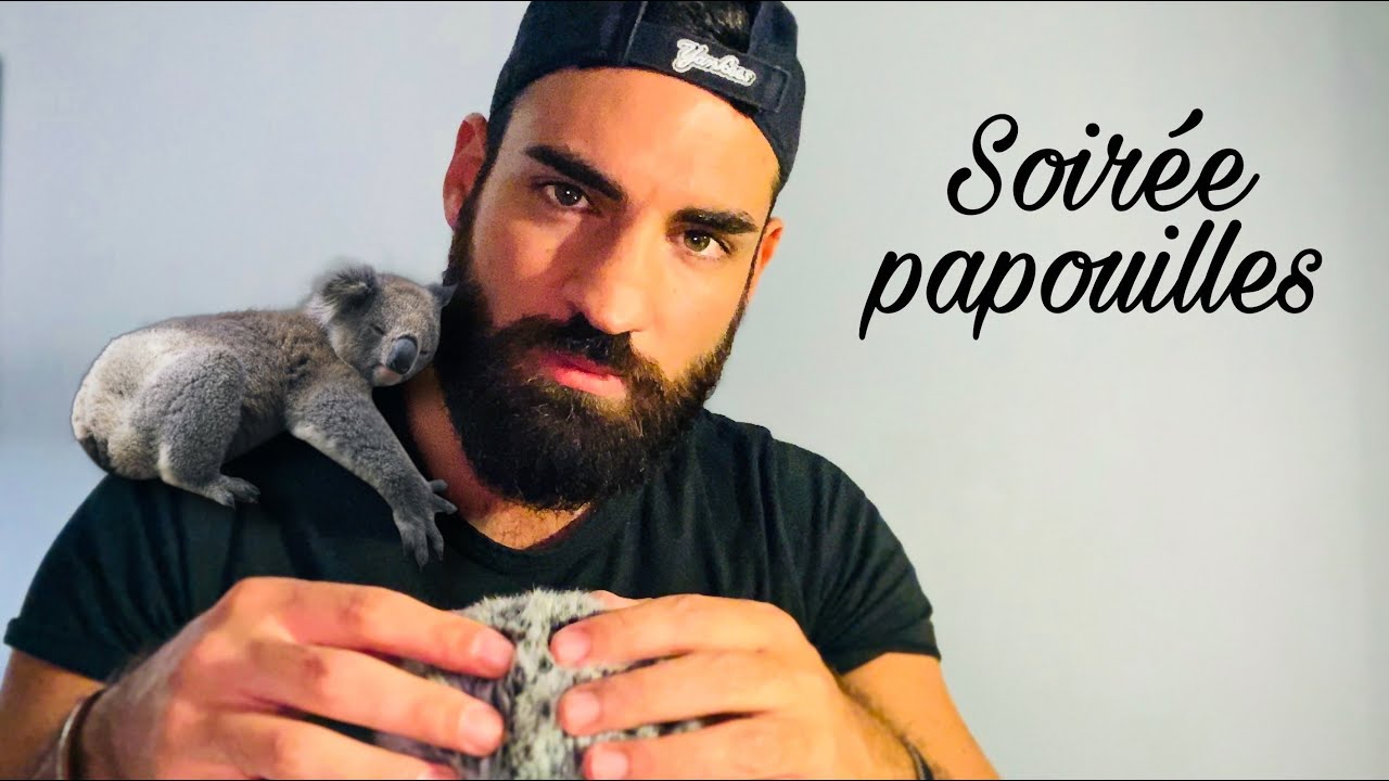 ASMR - Une soirée papouilles en amoureux (roleplay) 🐨 🥰  chuchotements, caresses sur le visage
