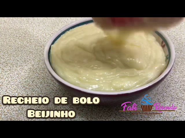 RECHEIO PARA BOLO BEIJINHORECEITA POR FABI RESENDE DOCES ARTESANAIS