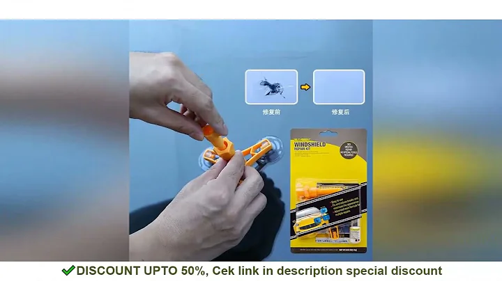 Car Windshield Cracked Repair Tool DIY Automobile Glass Repair Fluid Car Nano Repair Fluid Windscree