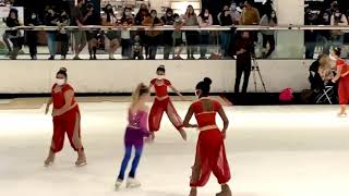 Krystal 10 yo, Arabian Dancer, The Nutcracker On Ice 2020