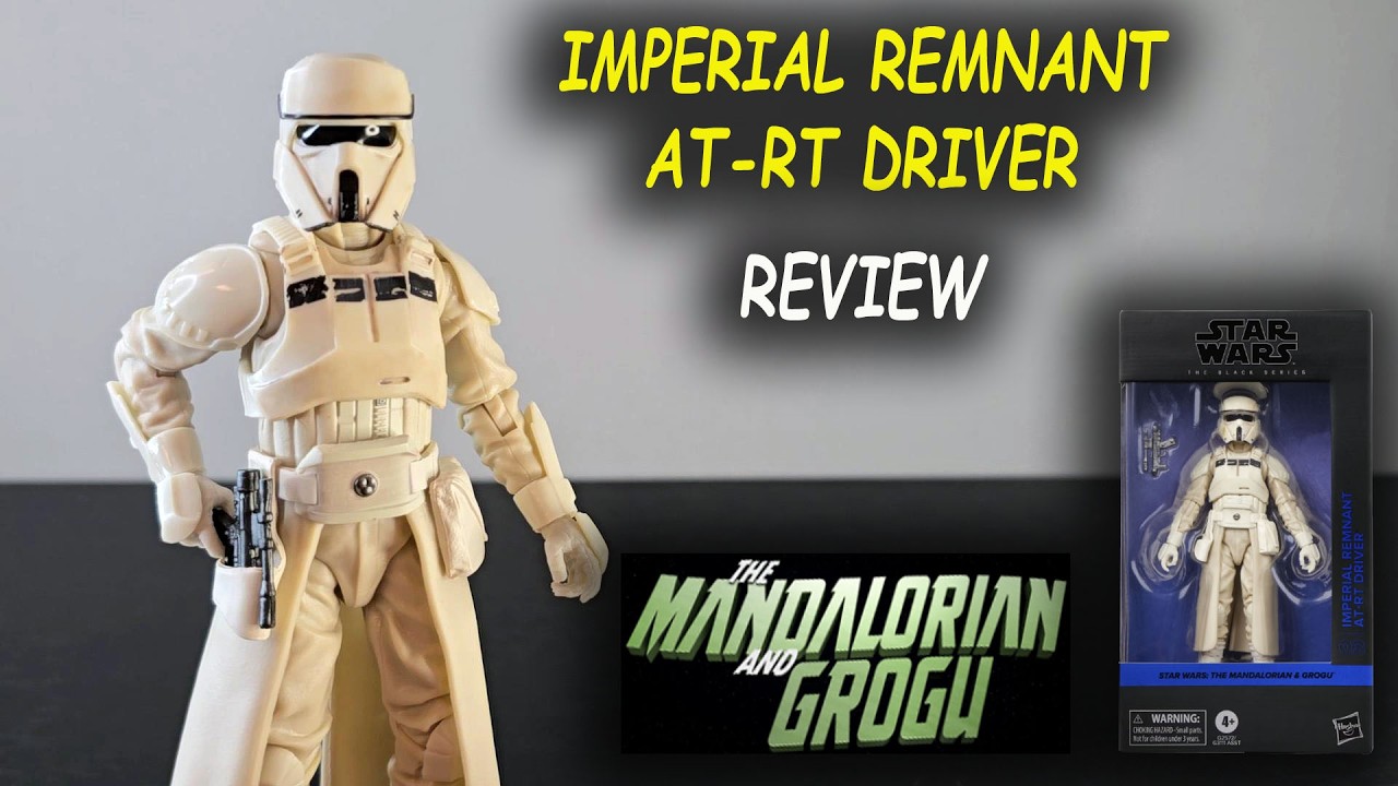 Imperial Remnant AT-RT Driver (Star Wars Black Series) - REVIEW