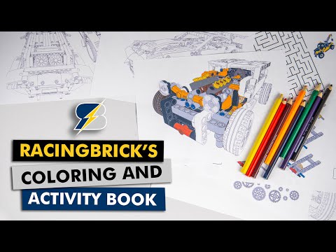 Free download for Easter - RacingBrick's coloring and activity book