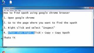 258 How to find xpath using google chrome browser1