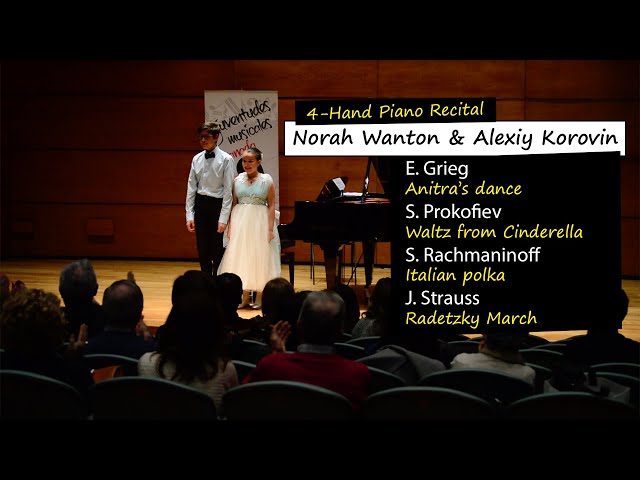 Norah Wanton & Alexiy Korovin | 4-Hand Piano Recital - Grieg, Prokofiev, Rachmaninov, Strauss