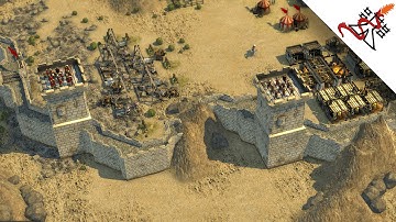 Stronghold Crusader 2 Multiplayer - 1vs1 The Long Siege | Deathmatch [1080p/HD]