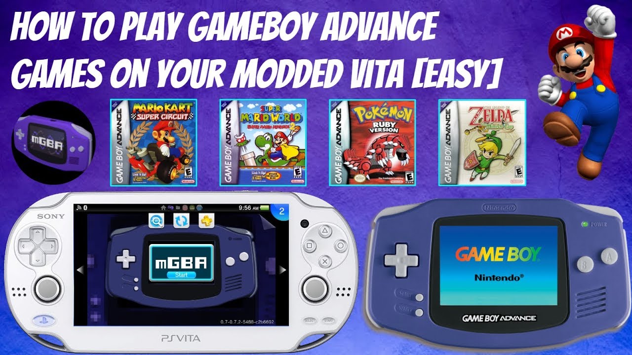 PS Vita GameBoy Advance Emulator! 3.65/3.67/3.68 (mGBA) 