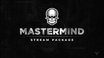 Mastermind Stream Package — Black & White Skull Overlays