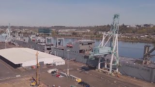 EXCLUSIVE Port of Portland s mass timber campus takes shape