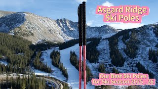 Best Ski Poles For 2025-26 Ski Season - Asgard Ridge Ski Poles