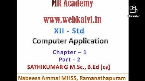 12th CA ch-1 Multimedia and DTP Part-2