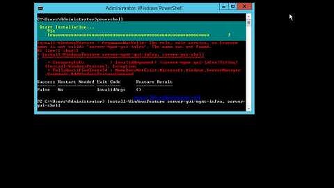 How to convert Server core 2012 to GUI based in  hindi part 2