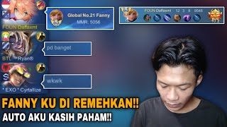 FANNY DAFFAXML DI REMEHKAN GARA GARA FRIST PICK!! KITA KASIH DIA PAHAM!!