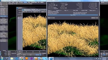 Урок Lightwave 3D. Создание травы с помощью Fiber FX