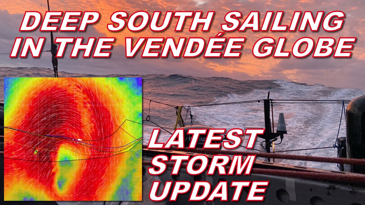 Positioning for the storm in the Vendée Globe
