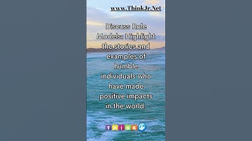 #SHORTS How to instill value of Humility (in Kids and Adults too!) | www.ThinkJr.Net