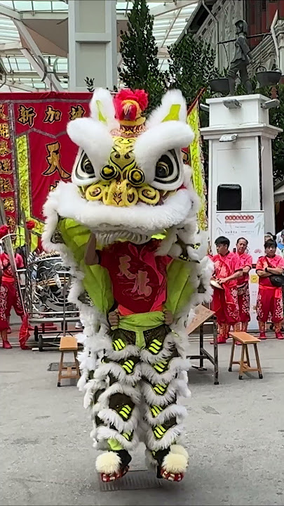 Auspicious traditional Lion Dance 2024