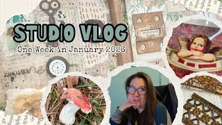 Studio Vlog - One Week in January 2026 | Catch up, Laser cutting, Daily Life, Jewelry making
After vlogging almost every day last year (2025), I realized that I couldn’t realistically keep that up but would miss vlogging if I stopped cold turkey. This attempt is my compromise for this year - one week a month. So, here’s some of January.
Let me issue this **TRIGGER WARNING** I do mention the current state of political unrest and my feelings on it. If you disagree…I respect that you have a different view, and I do not wish to argue with you about it. There’s enough agitation out there already and you are free to express your thoughts elsewhere. Thank you.
If you are enjoying these or want to see anything in particular, please let me know in the comments.
Mentioned in this video:
~*~ My little floral arrangement on the Graffix Channel: https://www.youtube.com/watch?v=aLmXvarRgmM
~*~ Nina Fickett: https://www.ninafickettdesigns.com/
~*~ Roxanne of ByBun: https://www.bybun.com/
~*~Hello Gallery on Instagram: https://www.instagram.com/hellofairhope
~*~Grafix: https://www.grafixarts.com/
~*~ Finding the Words Jan 2026: https://youtu.be/o-kjVIYXOGo
~*~Thrift Books: https://www.thriftbooks.com/
~*~ Twyla Tharp books: “The Creative Habit” & “Keep it Moving”
~*~ The 100 Day Project: https://www.the100dayproject.org/
on Instagram - @DoThe100DayProject: https://www.instagram.com/dothe100dayproject/
~*~ Inspiration Trove video: https://youtu.be/AshbZV-wmZ8
~*~ Beef with snow peas recipe: http://thepioneerwoman.com/cooking/2010/10/beef-with-snow-peas
~*~ January Jewelry video: https://youtu.be/-v2yM4aazuk
~*~ My video of the Floral Arrangement: https://youtu.be/l_MCh25uF-I
~*~ Book - (that I’m listening to) - “every Day” by David Levithan
~*~ “Spicy” Art Journal video: https://youtu.be/8OijsUJ3u8A
~*~ Chicken Tikka Masala recipe: chicken tikka masala: http://thepioneerwoman.com/cooking/2009/06/chicken-tikka-masala-by-pastor-ryan/
~*~ Jack Ravi Accordion House workshop: https://www.jackravi.com/accordion-houses-class
~*~Happy Planner: https://thehappyplanner.com/
~*~ Thrifty Thursday Video: https://youtu.be/tm5U8DSj6y0
~*~Seek Gather Create (on Instagram): https://www.instagram.com/seekgathercreate
You can find an assortment of my jewelry, art, and cards at Hello Gallery in Fairhope, AL
Find them on Instagram: https://www.instagram.com/hellofairhope
and on Facebook: https://www.facebook.com/hellofairhope
If you have any questions about my process, materials, or anything else; please dont hesitate to ask!
Support this artistic journey:
Become a Patron: https://www.patreon.com/c/CraftyHope
Buy me a coffee: https://ko-fi.com/craftyhope
Shop on Etsy: https://www.etsy.com/shop/CraftyHope
See more from me on
Instagram: https://www.instagram.com/craftyhope/
my blog: http://CraftyHope.com
#artistvlog #vlog #dailylife Studio Vlog - One Week in January 2026 | Catch up, Laser cutting, Daily Life, Jewelry making