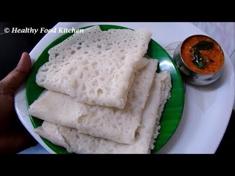    Breakfast     /Neer Dosa/Breakfast Recipes in tamil