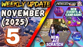 [PSO2:NGS] -  NOVEMBER_5 UPDATE 2025 (🤗Steam)