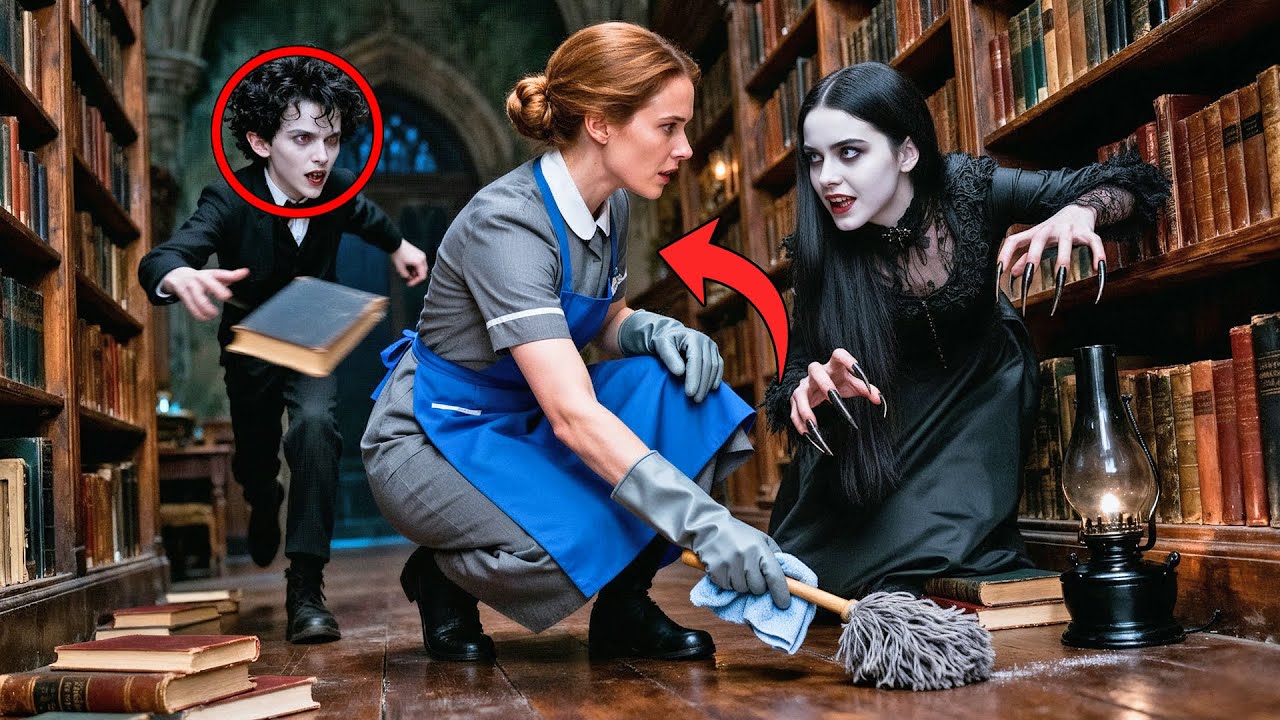 No Woman Could Handle the Vampire King’s Children—Until a Silent Human Cleaner Changed Their Fate