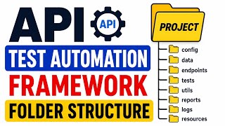 Quick Reference - API Test Automation Framework Folder Structure #automationtesting #testing #api 