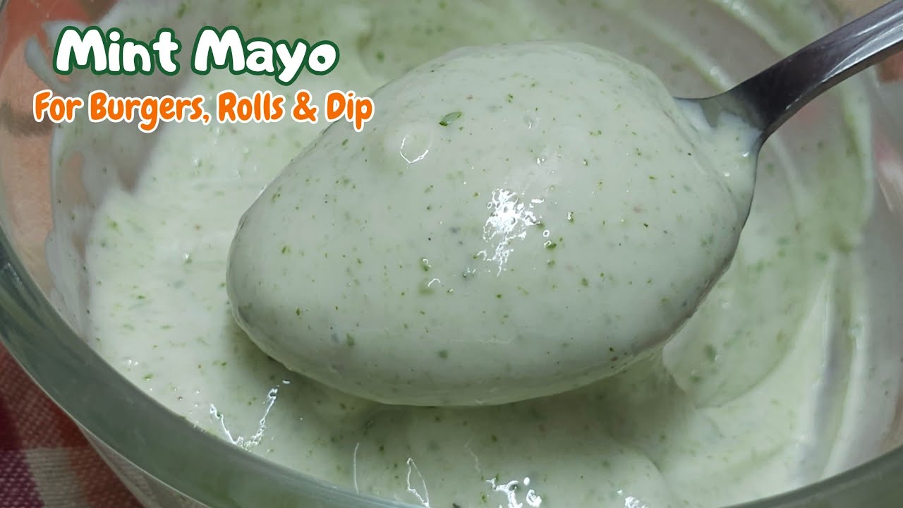 Mint Mayo Recipe | Creamy Pudina Mayonnaise Dip | Cook with Judy and Flo